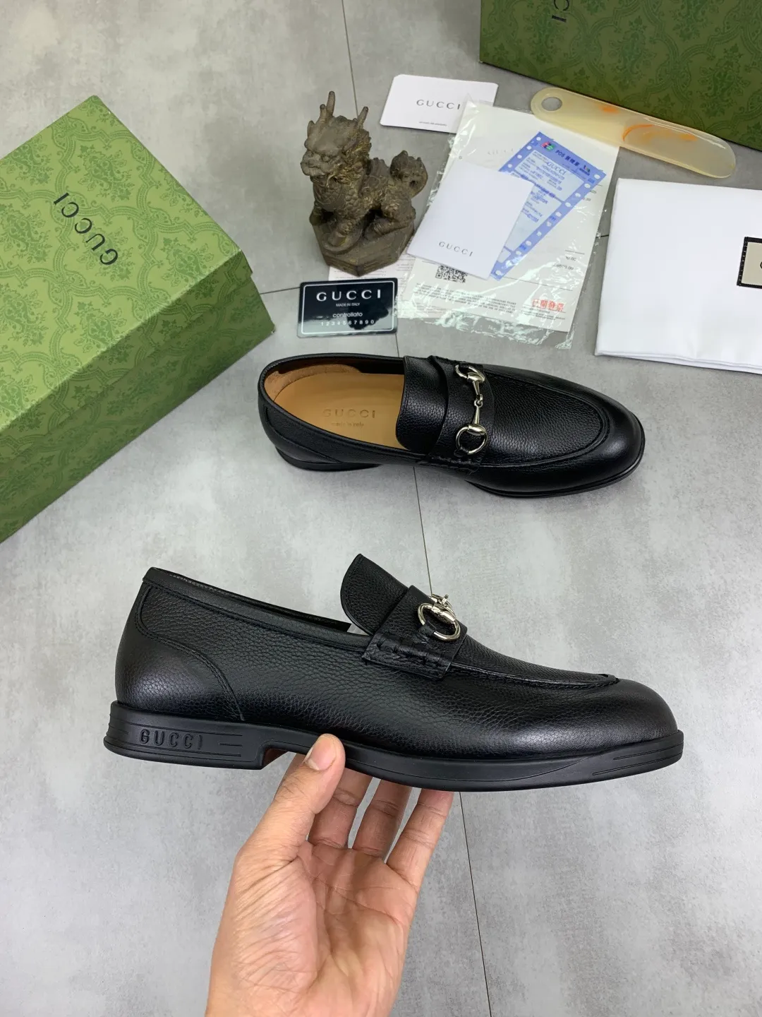 Men's men's shoes 💰P520 [New style] Water dyed cowhide 💰💎💎💎 [Gucci] GUCCI high-end classic men's formal business leather shoes, original order 1:1 authentic goods! Original imported high-end calfskin, original metal buckle, imported first-layer cowhide lining for feet, original outsole, men's shoe size: 38-44 (45 customized) Multiple colors available